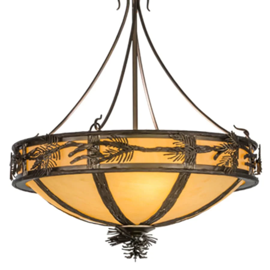 Meyda Tiffany Lone Pine 3 Light 20" Wide Pendant - Image 1