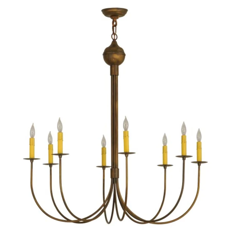 Meyda Tiffany Cheal 8 Light 36" Wide Taper Candle Style Chandelier - Image 3