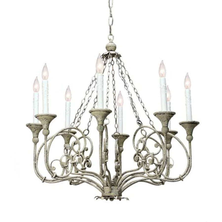 Meyda Tiffany Rachelle 8 Light 42" Wide Taper Candle Style Chandelier - Image 1