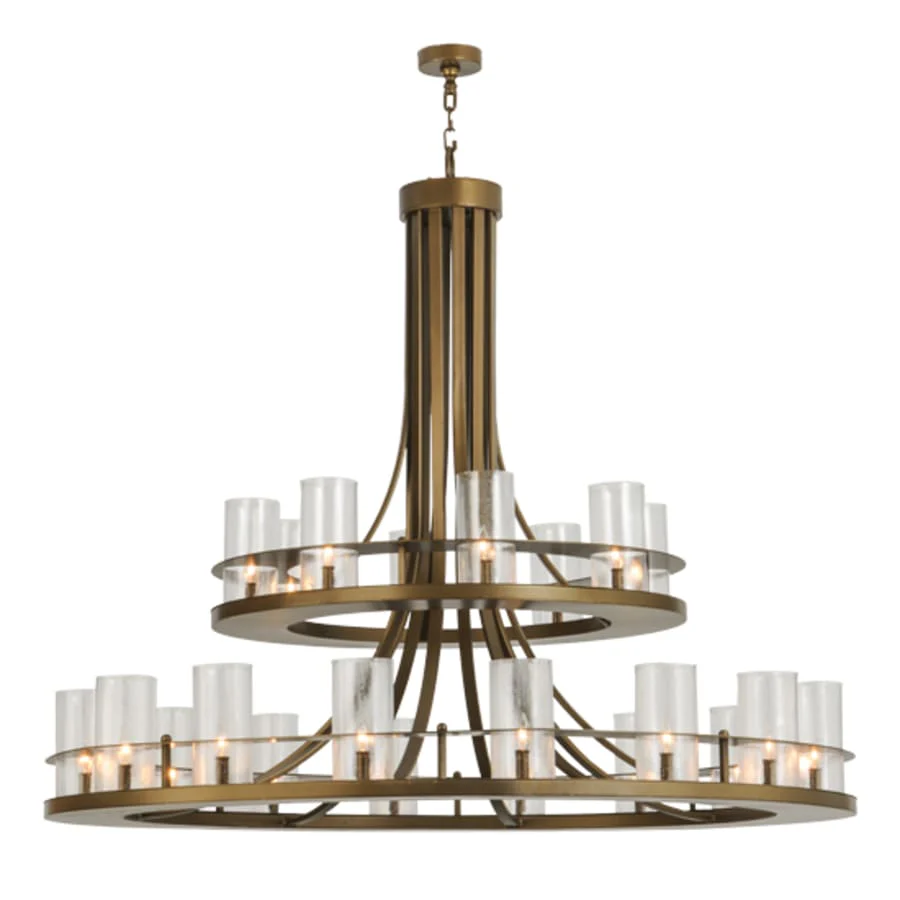 Meyda Tiffany Arion 24 Light 60" Wide Taper Candle Pendant - Image 2