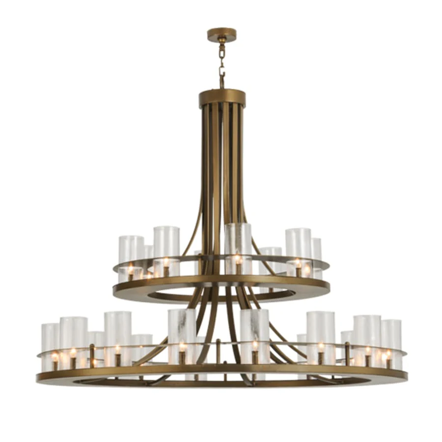Meyda Tiffany Arion 24 Light 60" Wide Taper Candle Pendant - Image 3