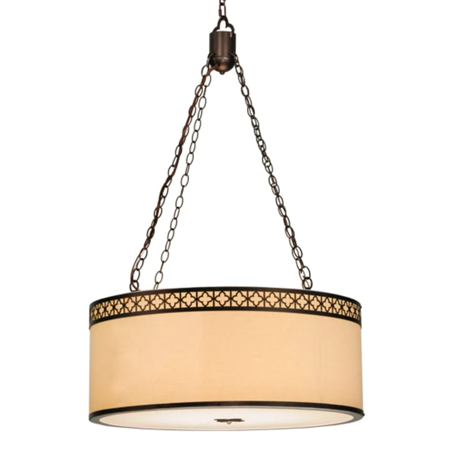Meyda Tiffany Cilindro 8 Light 30" Wide Suspension Pendant - Image 2