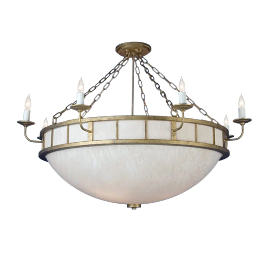 Meyda Tiffany Dacia 8 Light 54" Wide Taper Candle Pendant - Image 2