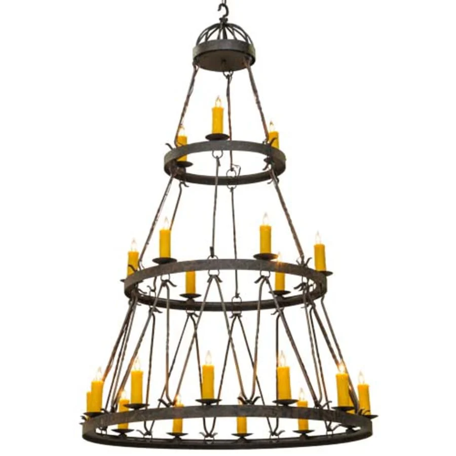 Meyda Tiffany Lakeshore 21 Light 54" Wide Taper Candle Style Chandelier - Image 1
