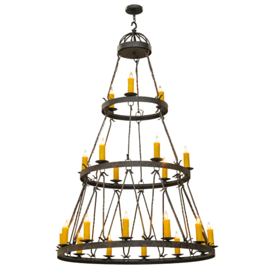 Meyda Tiffany Lakeshore 21 Light 54" Wide Taper Candle Style Chandelier - Image 2