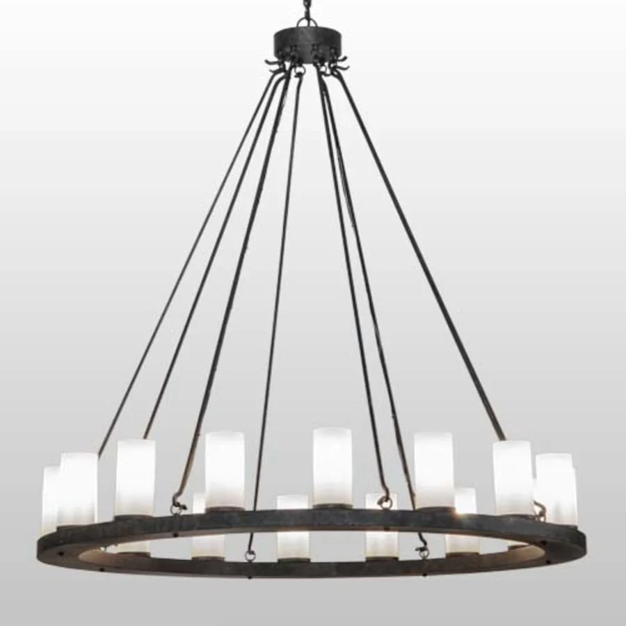 Meyda Tiffany Loxley 16 Light 60" Wide Ring Chandelier - Image 1