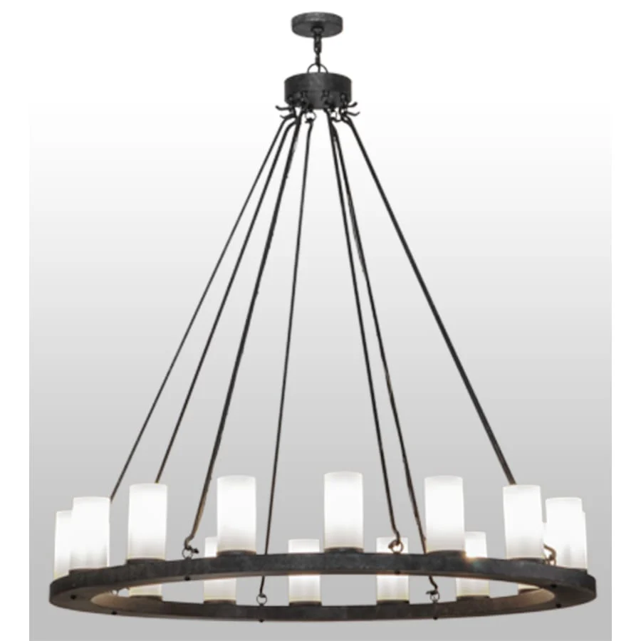 Meyda Tiffany Loxley 16 Light 60" Wide Ring Chandelier - Image 2