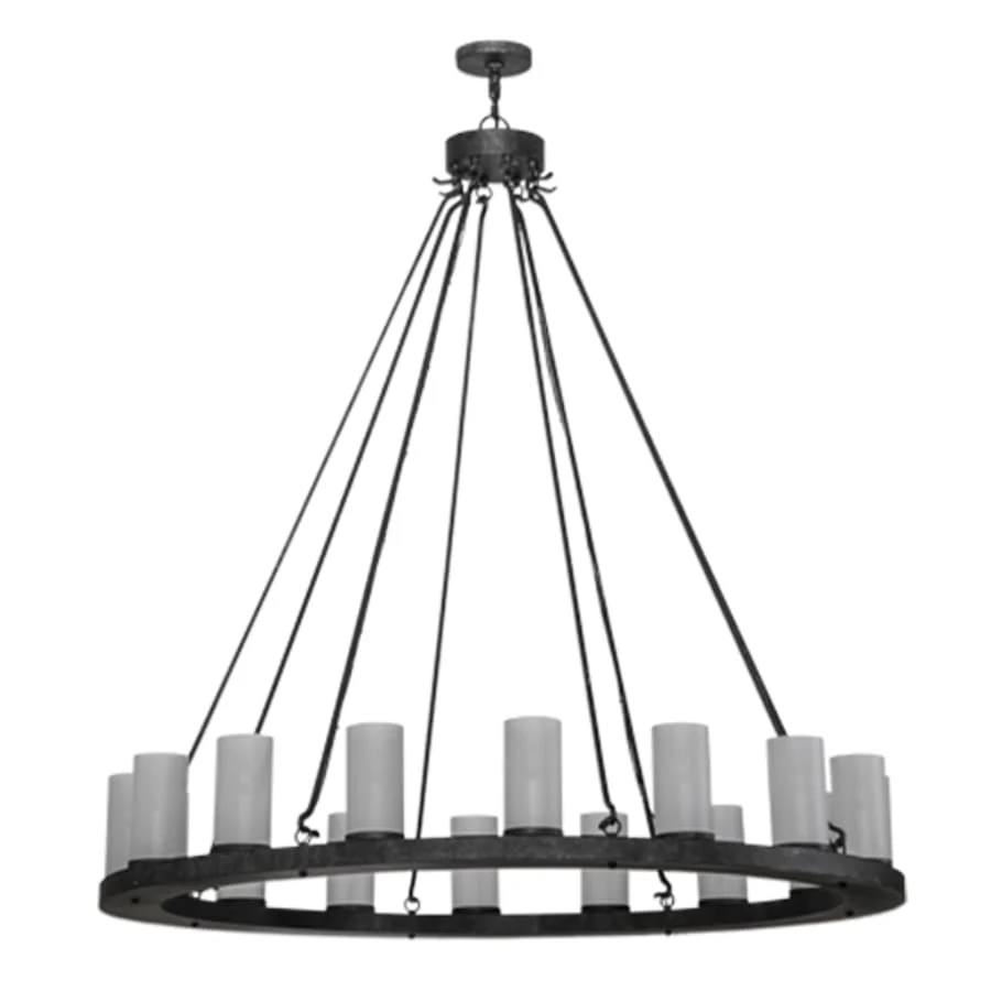 Meyda Tiffany Loxley 16 Light 60" Wide Ring Chandelier - Image 3