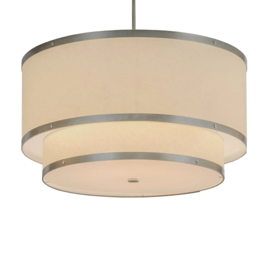 Meyda Tiffany Cilindro 6 Light 30" Wide Pendant - Image 2