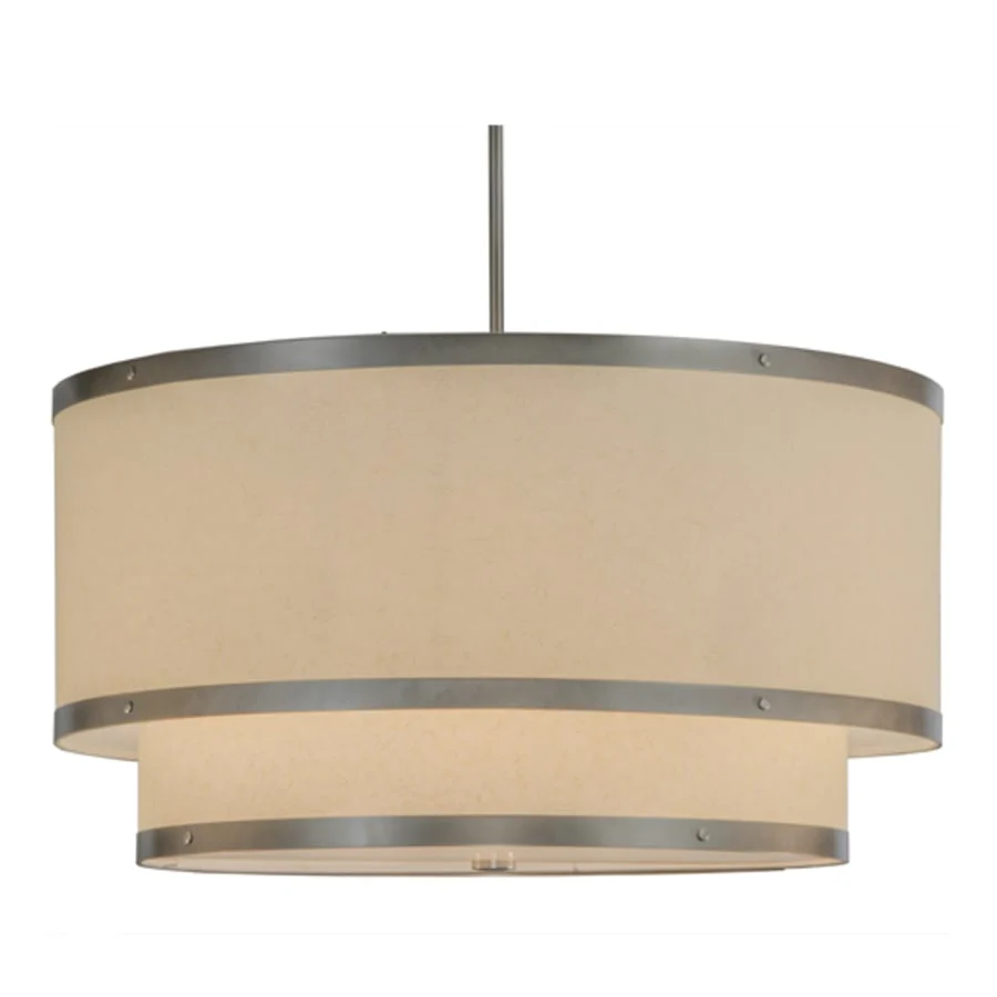 Meyda Tiffany Cilindro 6 Light 30" Wide Pendant - Image 3