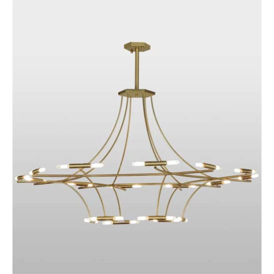 Meyda Tiffany ISON 36 Light 87" Wide Ring Chandelier - Image 1
