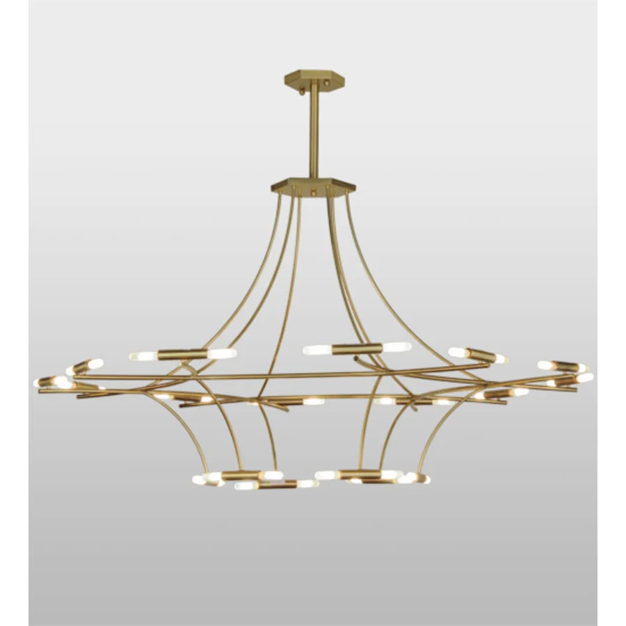 Meyda Tiffany ISON 36 Light 87" Wide Ring Chandelier - Image 2