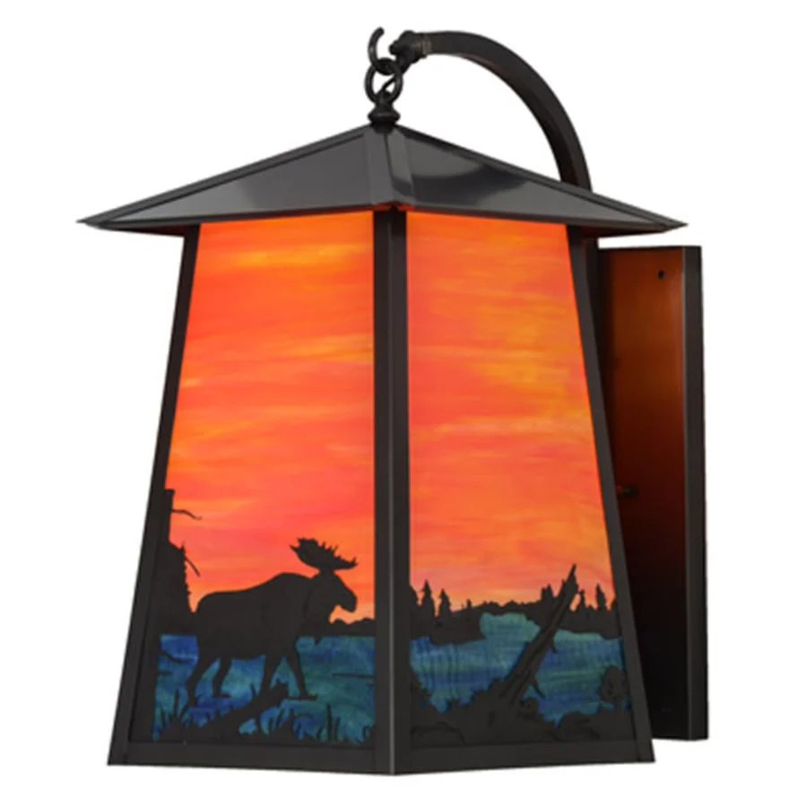 Meyda Tiffany Wide 25" Tall Wall Sconce - Image 1