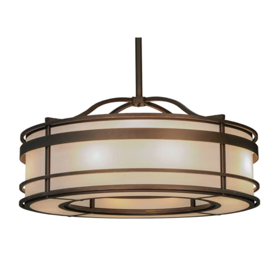 Meyda Tiffany Sargent 8 Light 57" Wide Pendant - Image 3