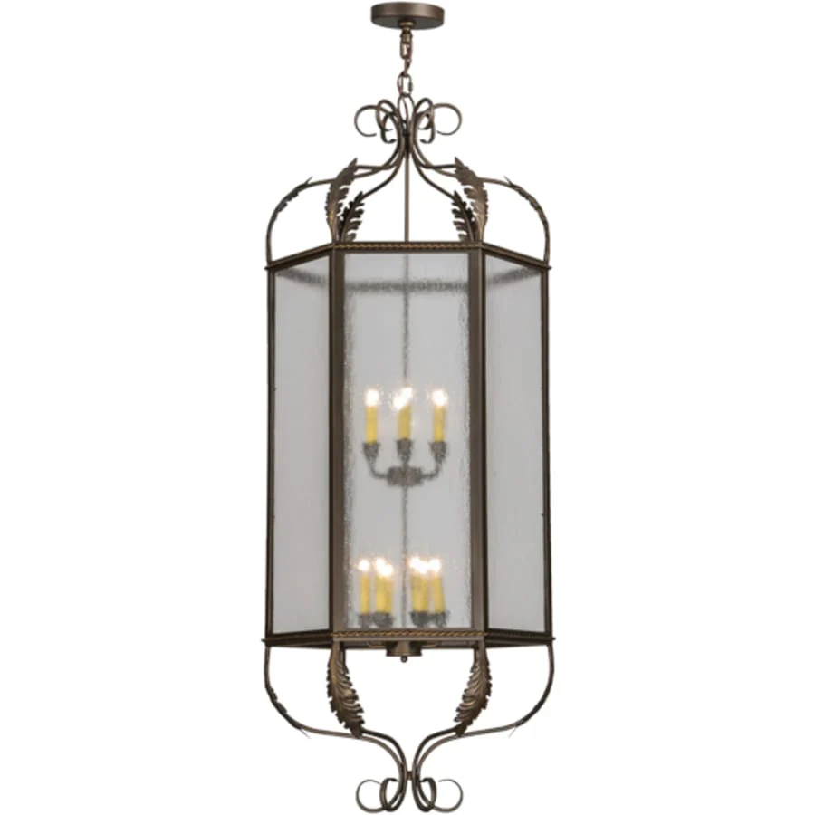 Meyda Tiffany Calida 12 Light 24" Wide Taper Candle Pendant - Image 2