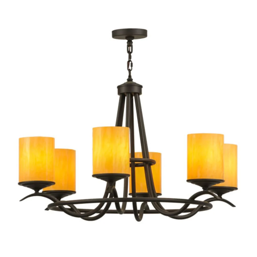 Meyda Tiffany Octavia 6 Light 39" Wide Ring Chandelier - Image 2
