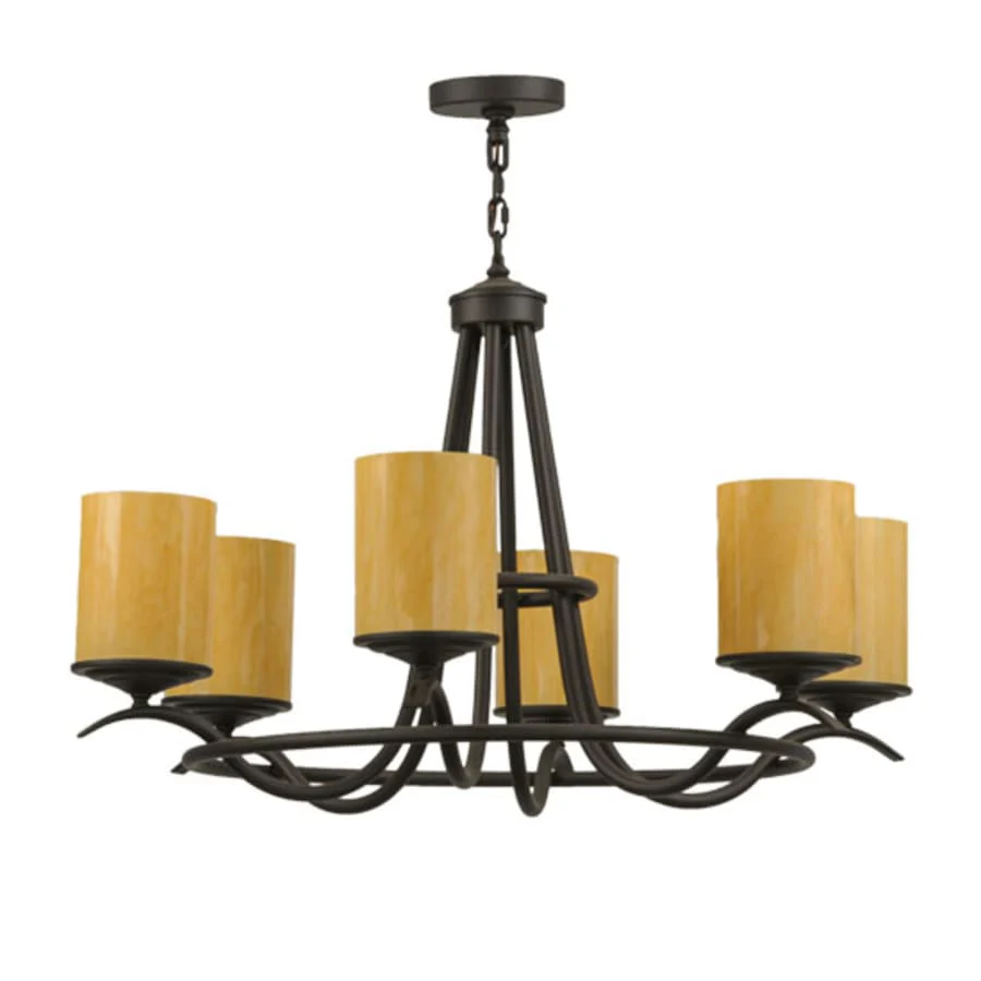 Meyda Tiffany Octavia 6 Light 39" Wide Ring Chandelier - Image 3