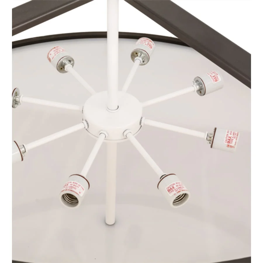Meyda Tiffany Cilindro 8 Light 48" Wide Suspension Pendant - Image 3