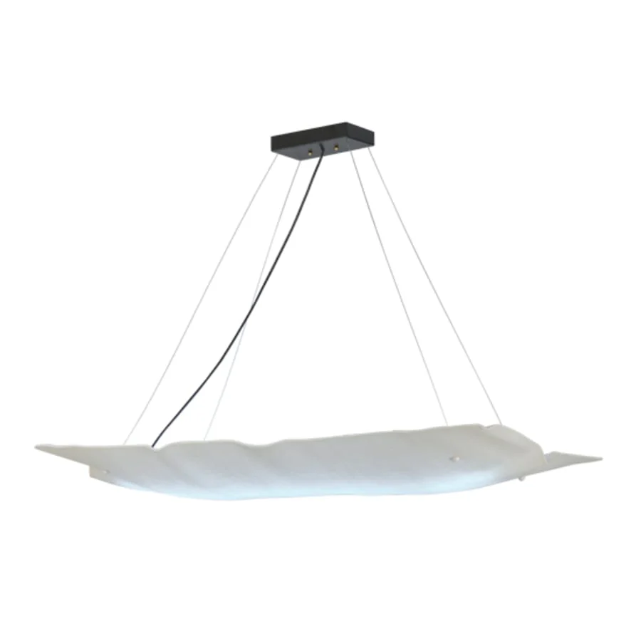 Meyda Tiffany Linne 36" Wide Abstract Linear Pendant - Image 1