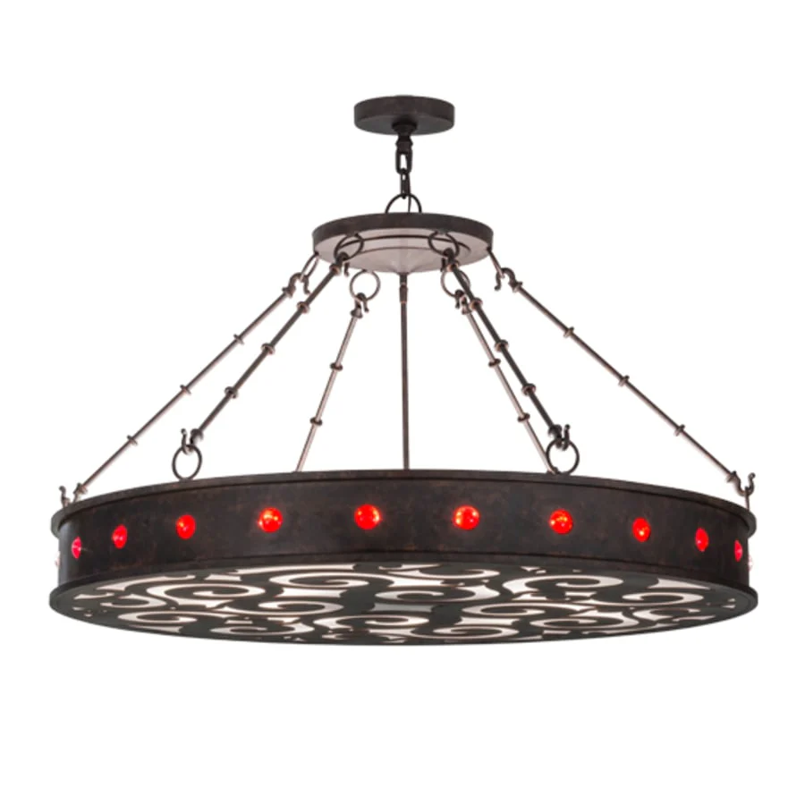 Meyda Tiffany Jules 16 Light 42" Wide Suspension Pendant - Image 3