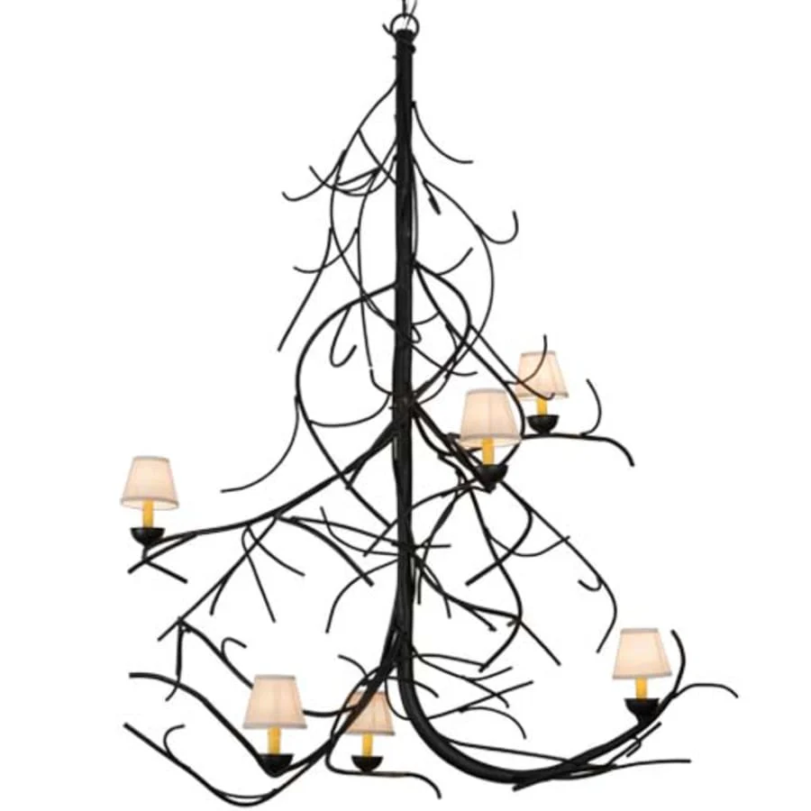 Meyda Tiffany Winter Solstice 6 Light 50" Wide Chandelier - Image 1