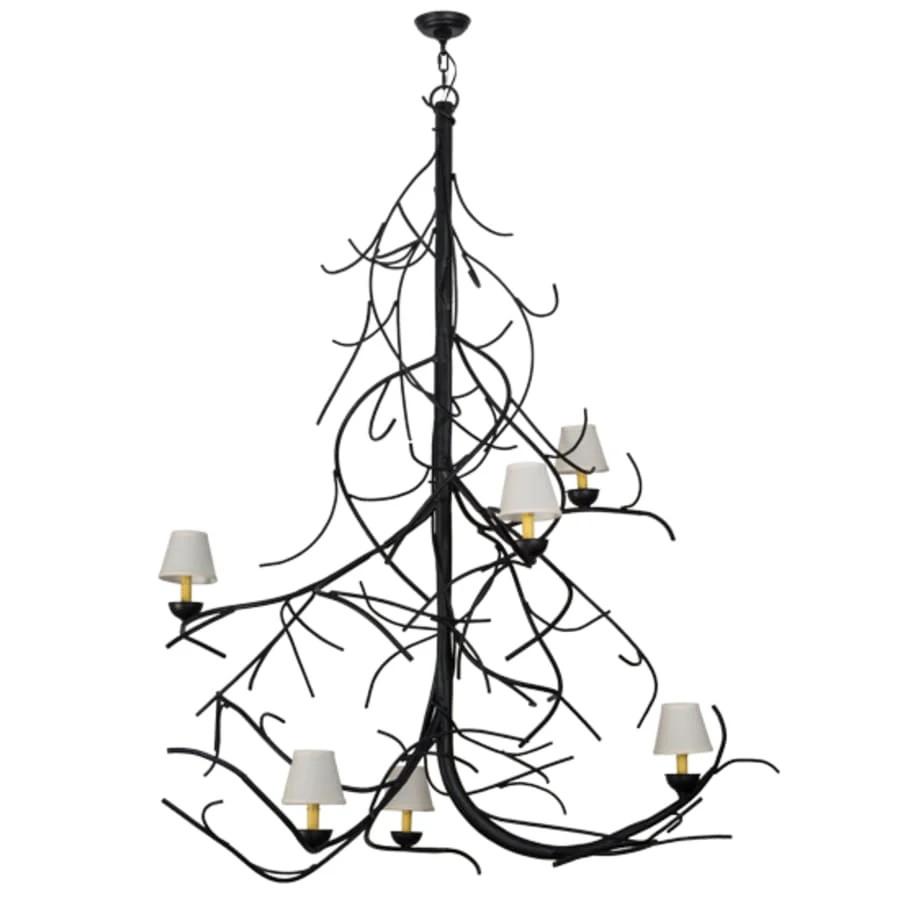 Meyda Tiffany Winter Solstice 6 Light 50" Wide Chandelier - Image 2