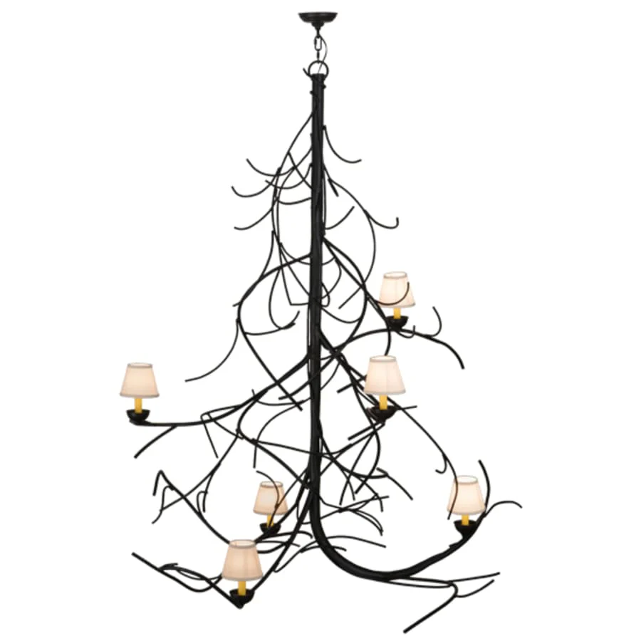 Meyda Tiffany Winter Solstice 6 Light 50" Wide Chandelier - Image 3