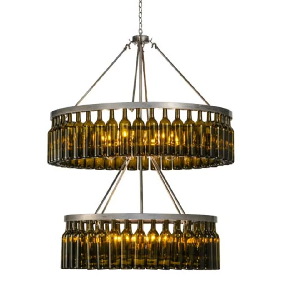 Meyda Tiffany Tuscan Vineyard 12 Light 46" Wide Ring Chandelier - Image 1