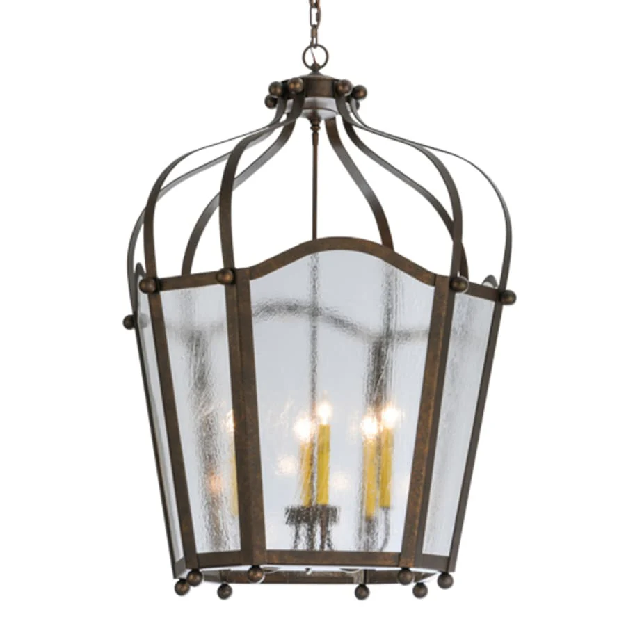 Meyda Tiffany Citadel 6 Light 33" Wide Taper Candle Pendant - Image 1