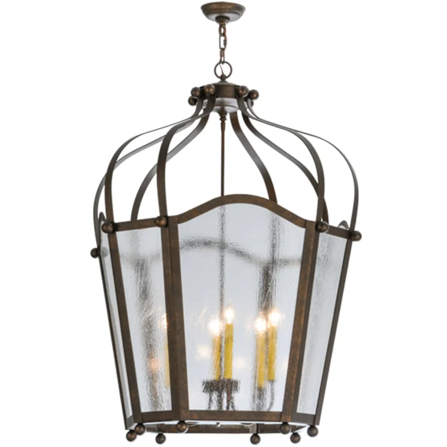 Meyda Tiffany Citadel 6 Light 33" Wide Taper Candle Pendant - Image 2