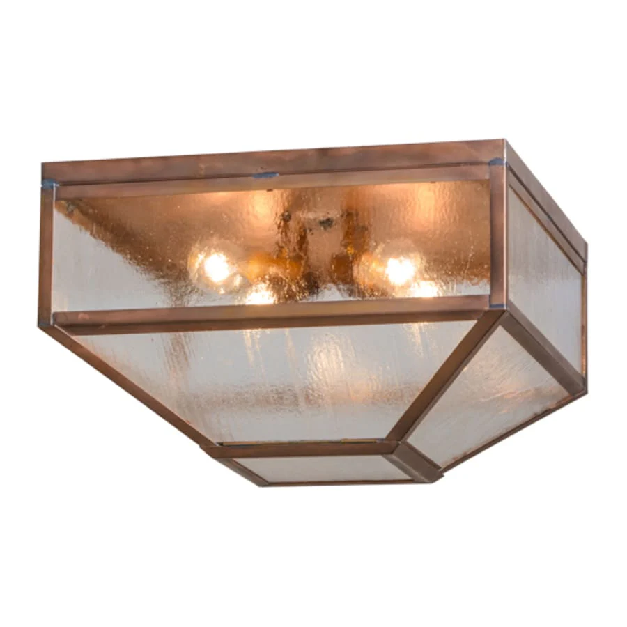 Meyda Tiffany Mission Prime 4 Light 29″ Wide Flush Mount Ceiling Fixture