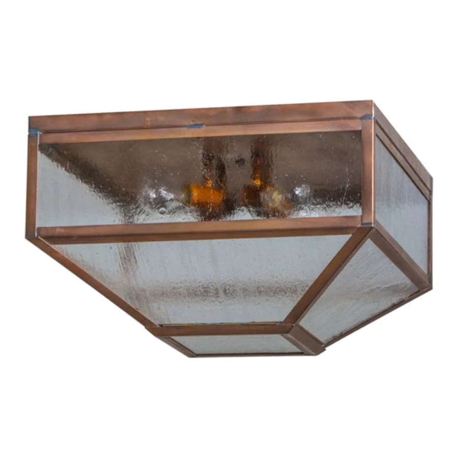 Meyda Tiffany Mission Prime 4 Light 29" Wide Flush Mount Ceiling Fixture - Image 2