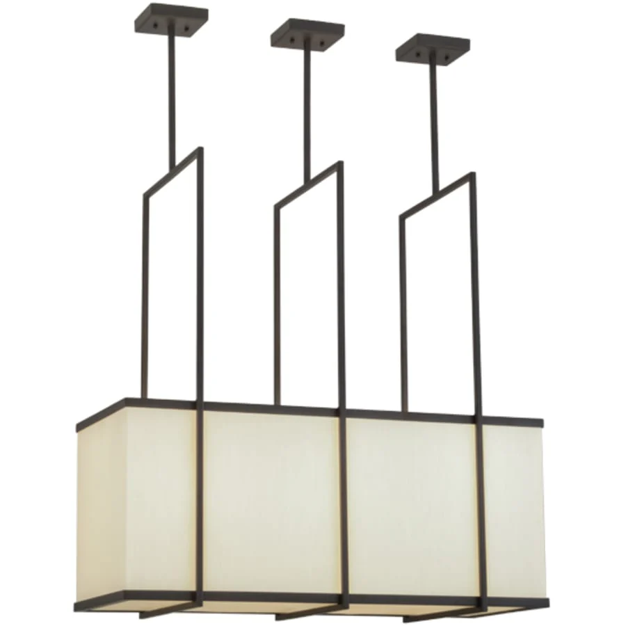 Meyda Tiffany Langedon 3 Light 36" Wide Linear Pendant - Image 3