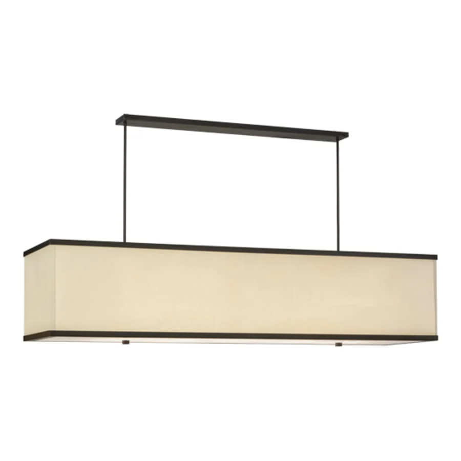 Meyda Tiffany Quadrato 5 Light 75" Wide Linear Pendant - Image 2