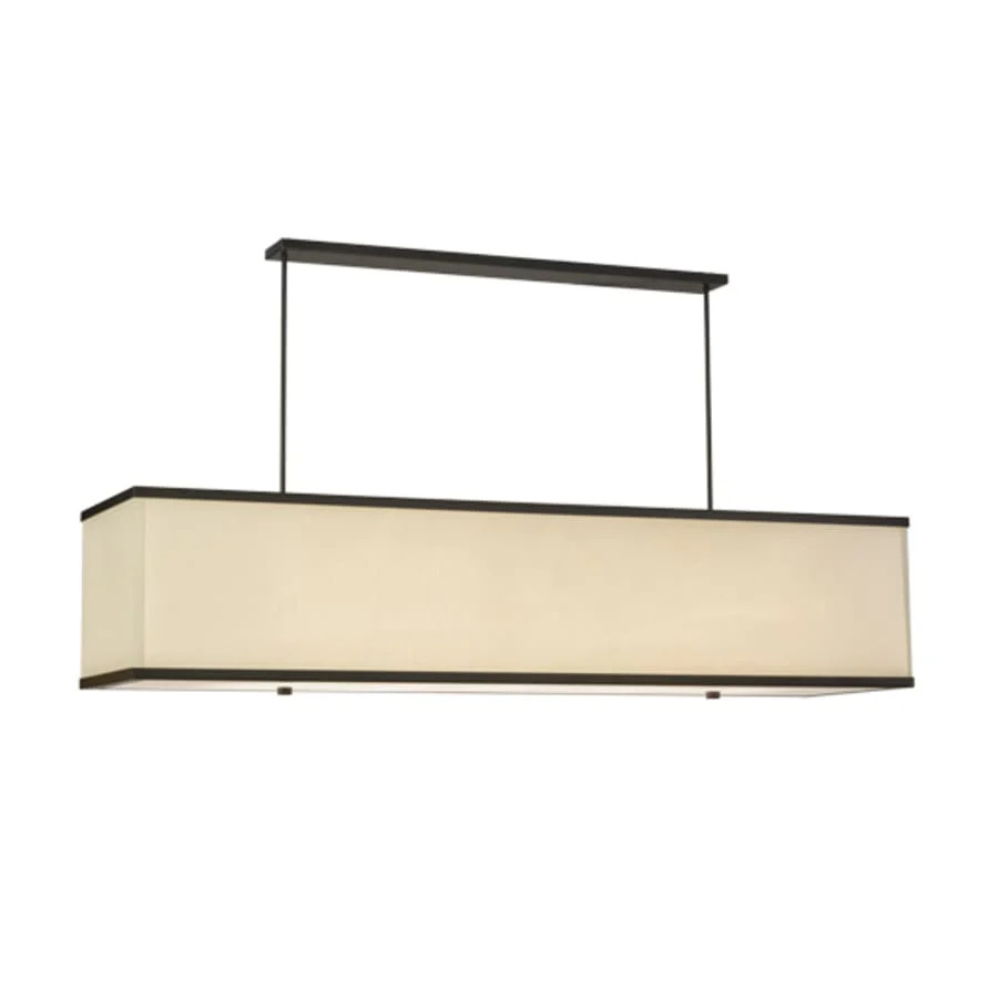 Meyda Tiffany Quadrato 5 Light 75" Wide Linear Pendant - Image 3