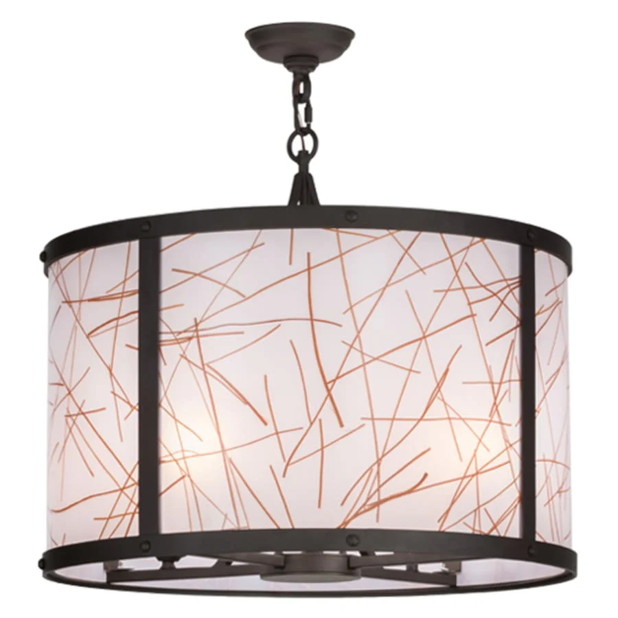 Meyda Tiffany Veritas 4 Light 24" Wide Pendant - Image 2
