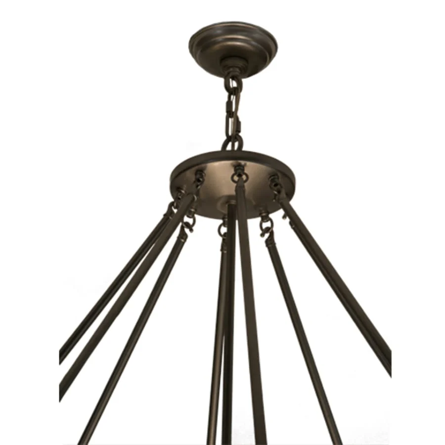 Meyda Tiffany Madison 12 Light 60" Wide Pendant - Image 3