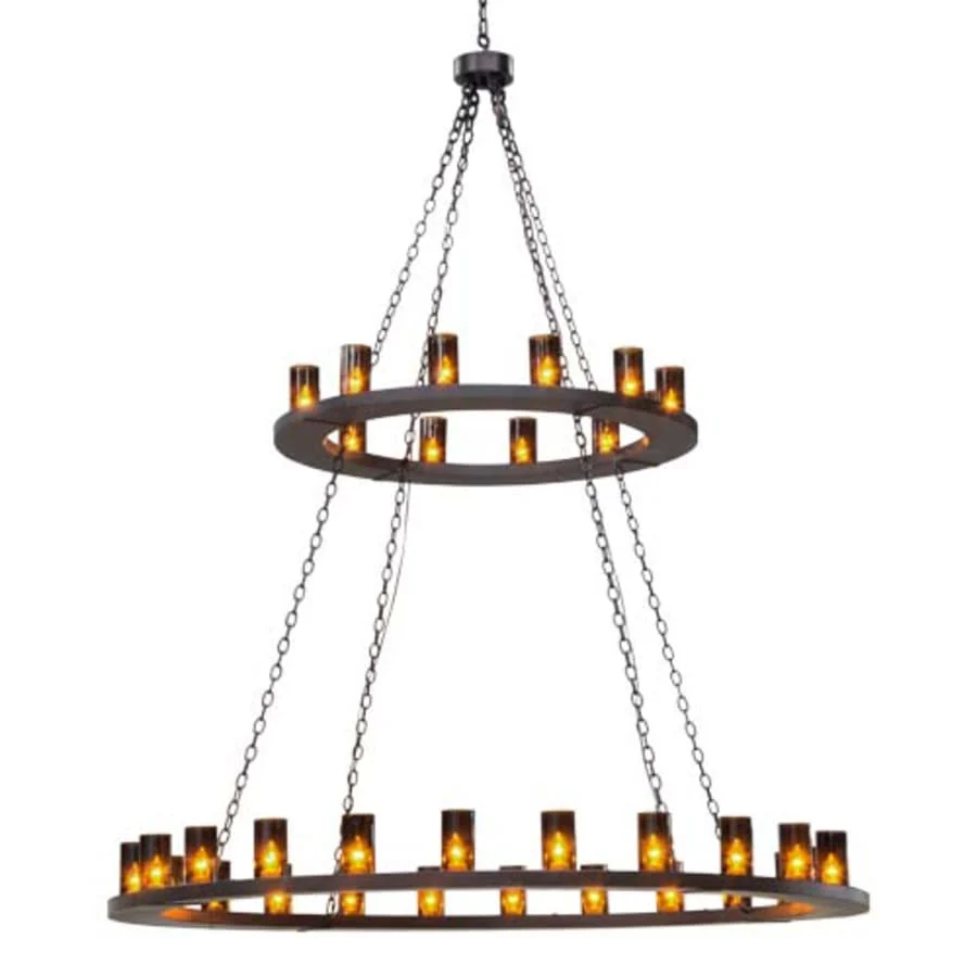 Meyda Tiffany Loxley 36 Light 72" Wide Ring Chandelier - Image 1