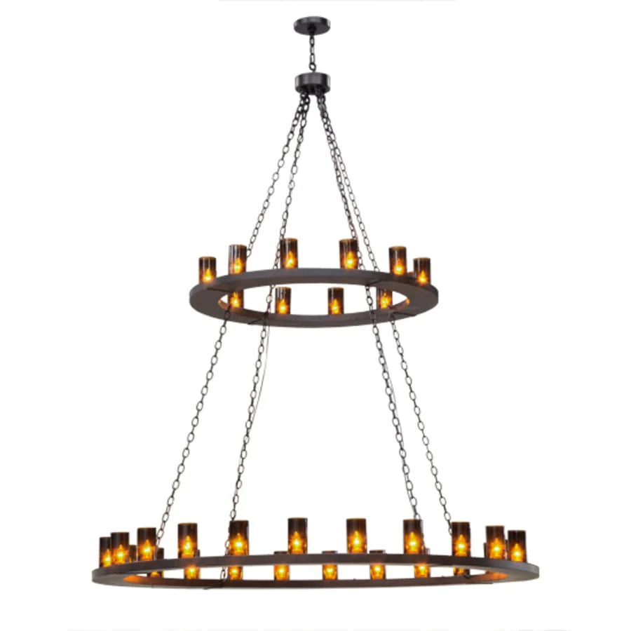 Meyda Tiffany Loxley 36 Light 72" Wide Ring Chandelier - Image 2