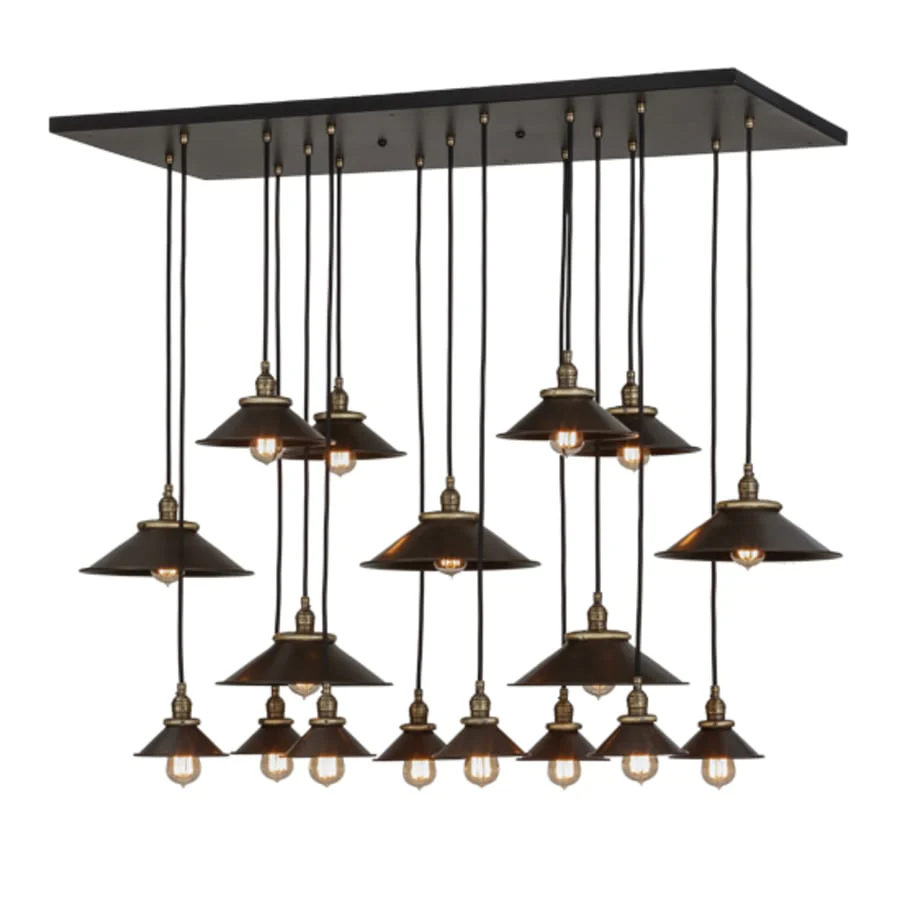 Meyda Tiffany Revival 17 Light 24" Wide Multi Light Pendant - Image 1