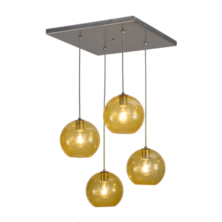 Meyda Tiffany Bola 4 Light 28" Wide Multi Light Pendant - Image 3