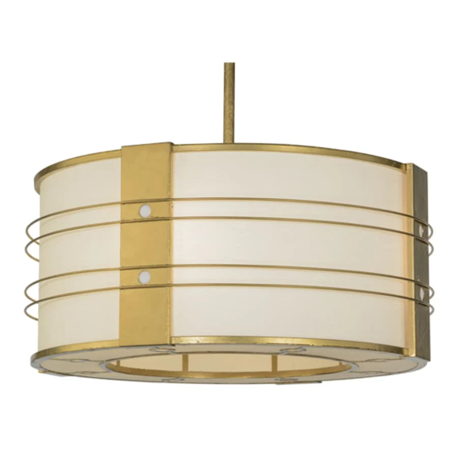Meyda Tiffany Cilindro 4 Light 32" Wide Pendant - Image 2