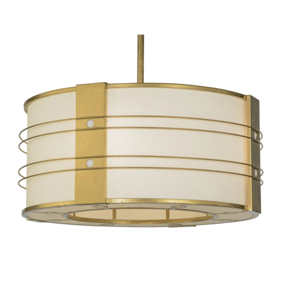 Meyda Tiffany Cilindro 4 Light 32" Wide Pendant - Image 3