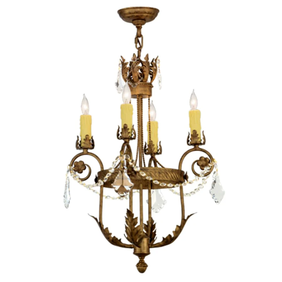 Meyda Tiffany Antonia 4 Light 18" Wide Taper Candle Multi Light Pendant - Image 2