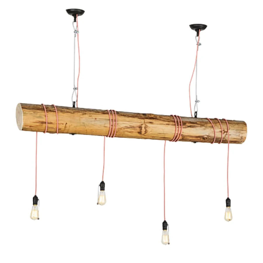 Meyda Tiffany Hounds Tooth 4 Light 66" Wide Abstract Linear Pendant - Image 3