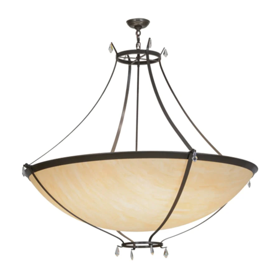 Meyda Tiffany Modesto 8 Light 50″ Wide Crystal Pendant