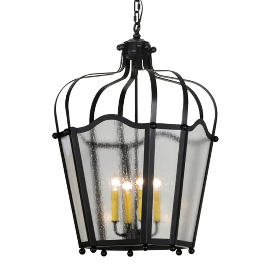 Meyda Tiffany Citadel 4 Light 23" Wide Taper Candle Pendant - Image 1