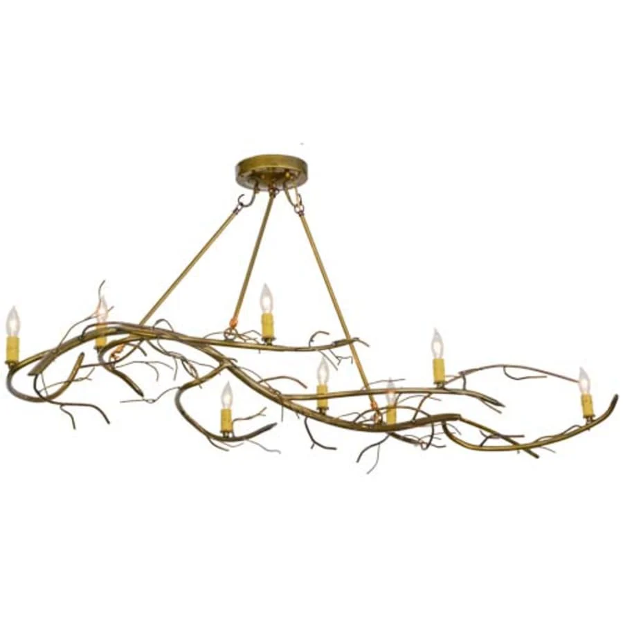 Meyda Tiffany Winter Solstice 8 Light 25" Wide Candle Style Chandelier - Image 1