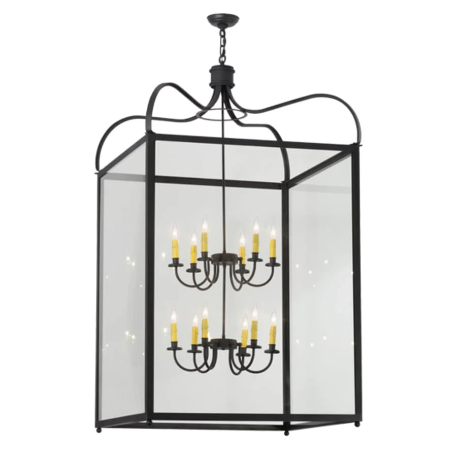 Meyda Tiffany Rennes 12 Light 45" Wide Taper Candle Pendant - Image 2