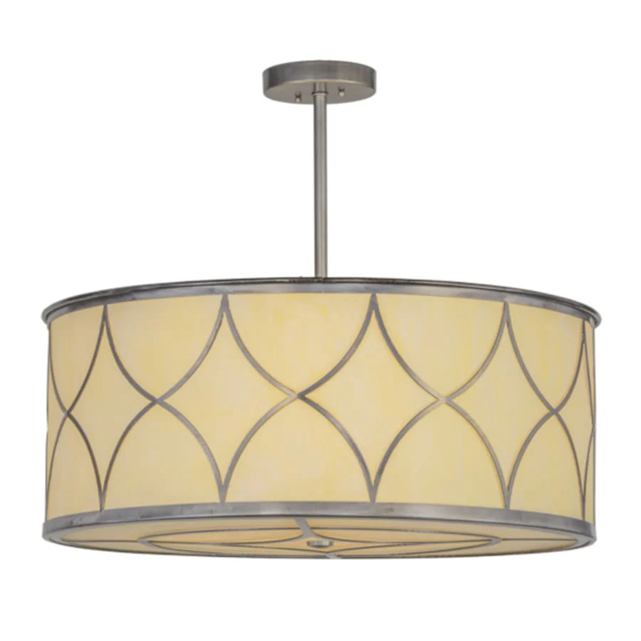 Meyda Tiffany Cilindro 4 Light 30" Wide Pendant - Image 3